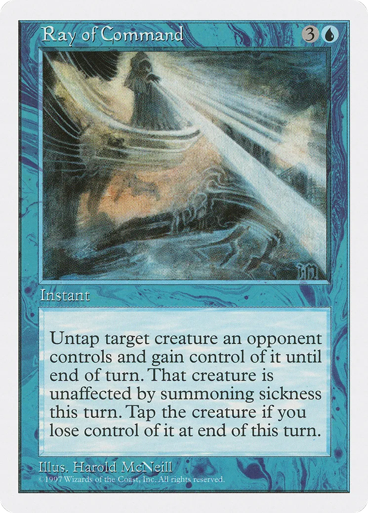 Rayon de commandement — Fifth Edition — Magic: The Gathering