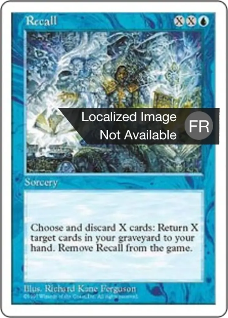 Rappel — Fifth Edition — Magic: The Gathering