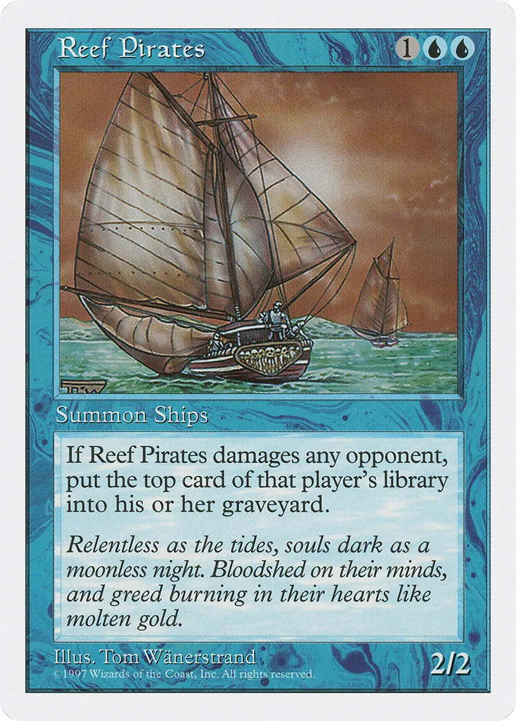 Reef Pirates — Fifth Edition — Magic: The Gathering