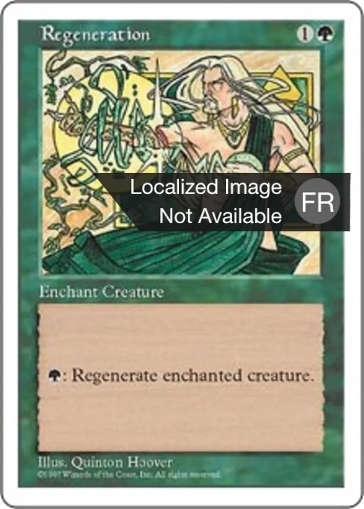 Régénération from Fifth Edition - Magic: The Gathering