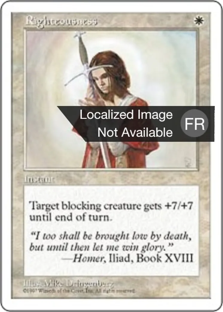 Droiture — Fifth Edition — Magic: The Gathering