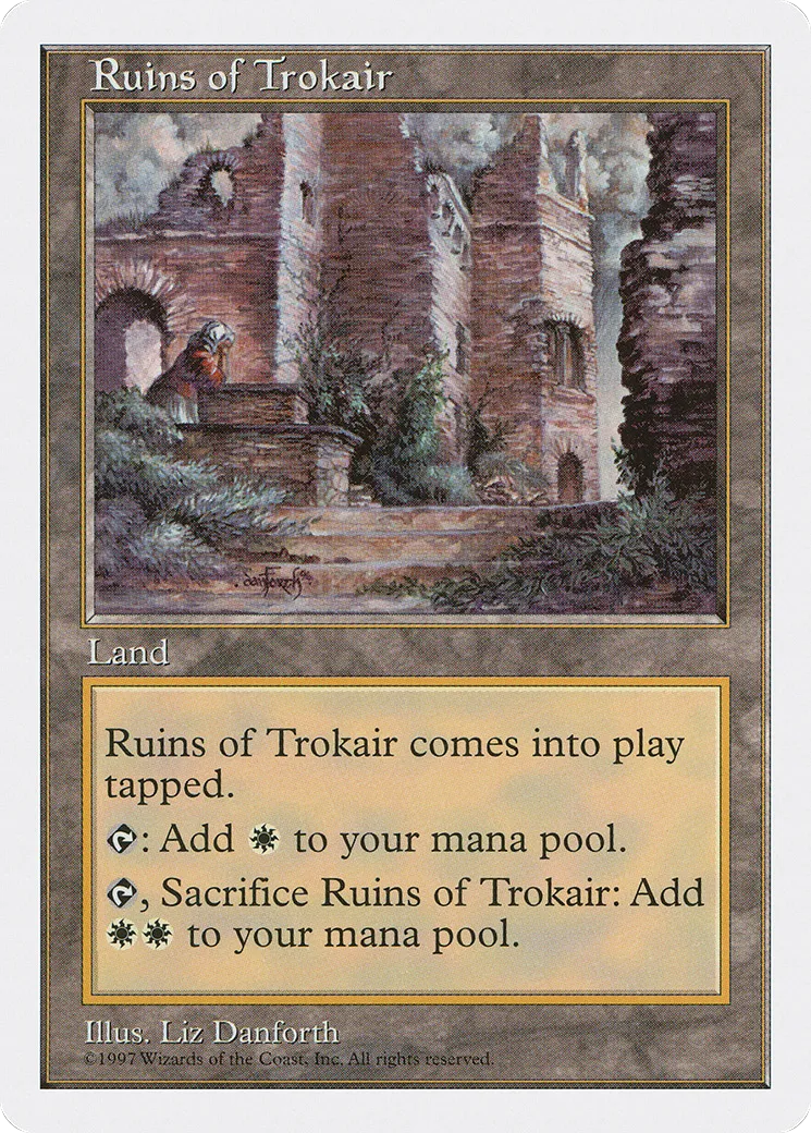 Ruins of Trokair — Fifth Edition — Magic: The Gathering