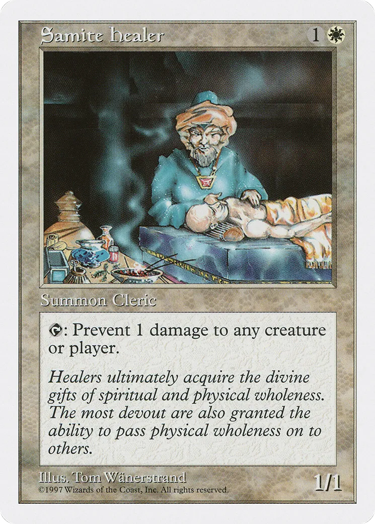 Guérisseur sanctif — Fifth Edition — Magic: The Gathering