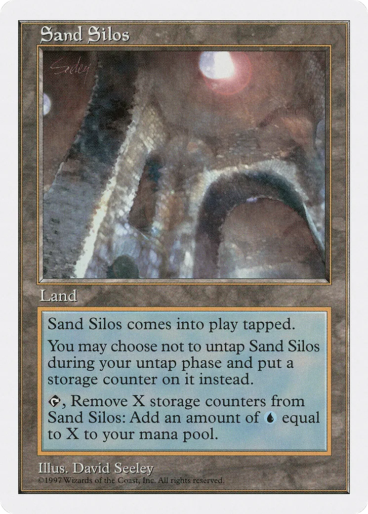Sand Silos — Fifth Edition — Magic: The Gathering