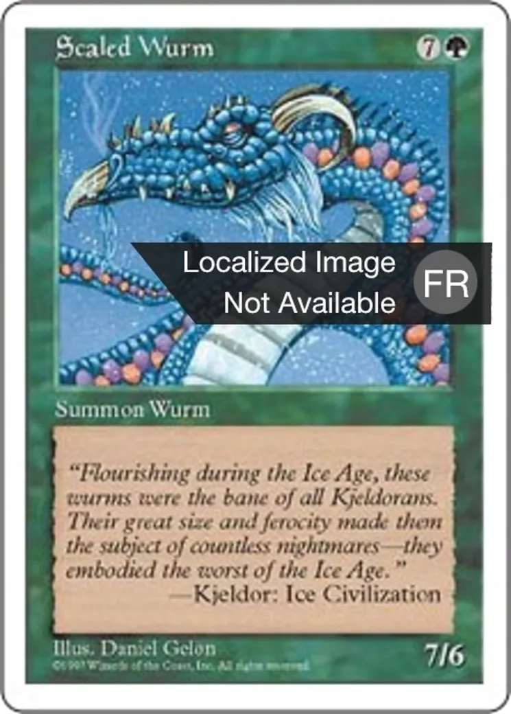 Guivre écailleuse — Fifth Edition — Magic: The Gathering