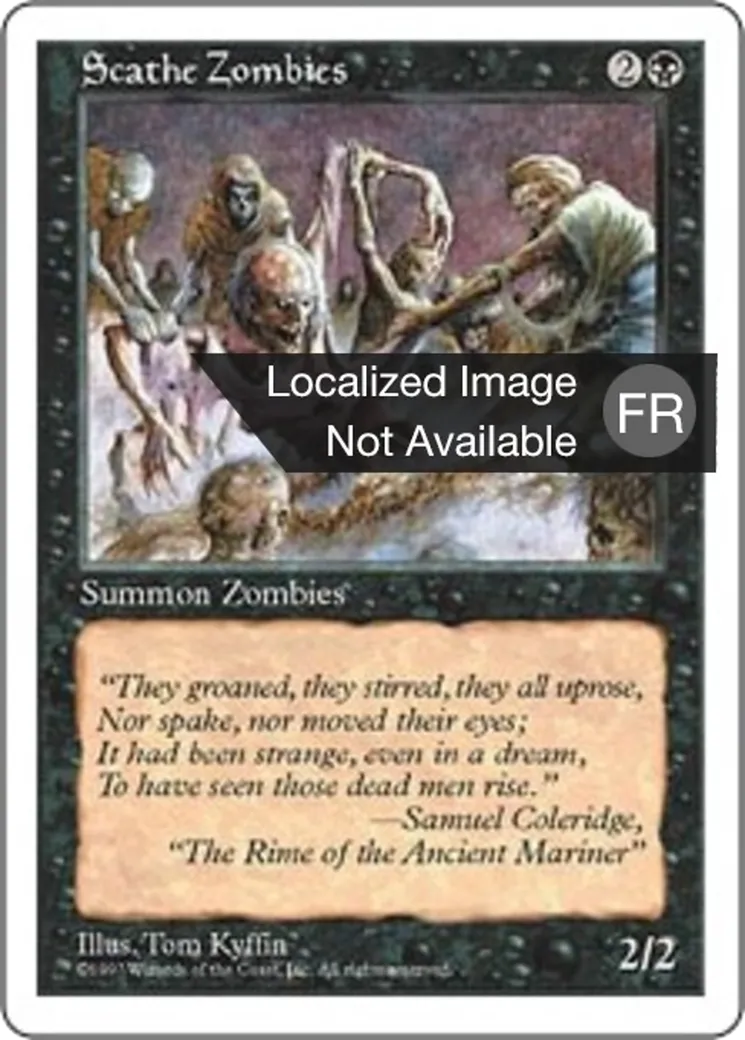 Zombies dévastateurs — Fifth Edition — Magic: The Gathering
