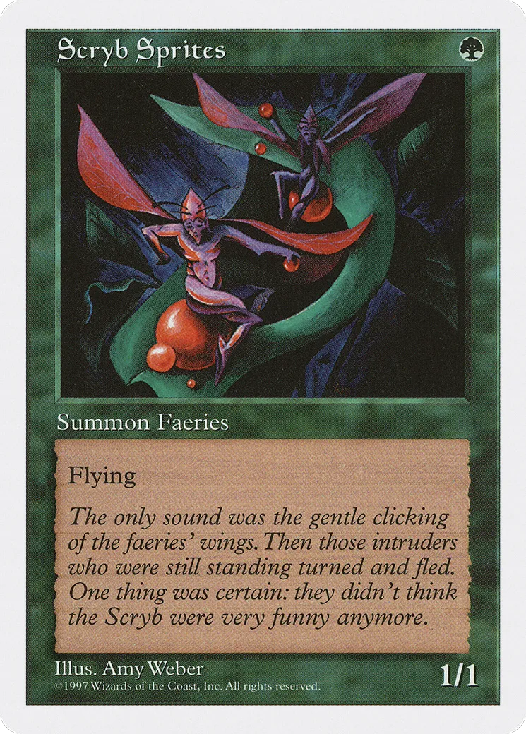 Farfadets de la scrutaie — Fifth Edition — Magic: The Gathering