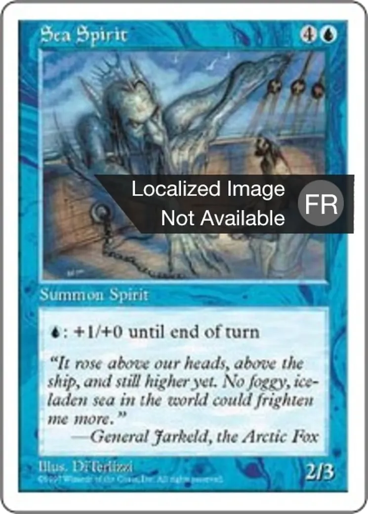 Esprit marin — Fifth Edition — Magic: The Gathering