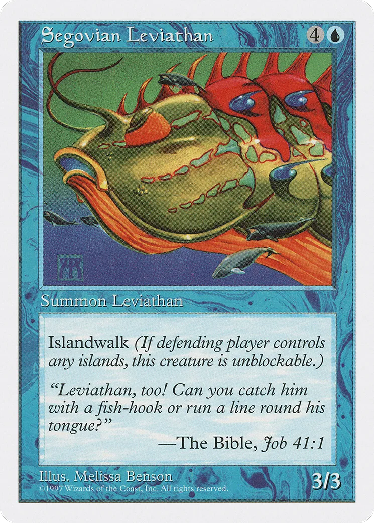 Segovian Leviathan — Fifth Edition — Magic: The Gathering