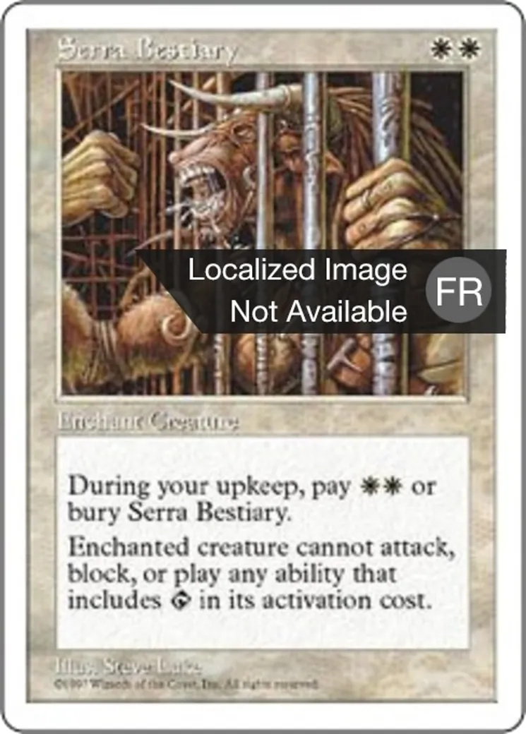 Bestiaire serraïte — Fifth Edition — Magic: The Gathering