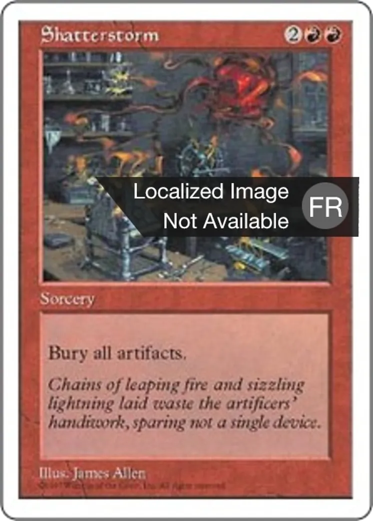 Tempête fracassante — Fifth Edition — Magic: The Gathering