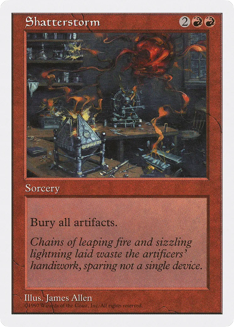 Tempête fracassante — Fifth Edition — Magic: The Gathering