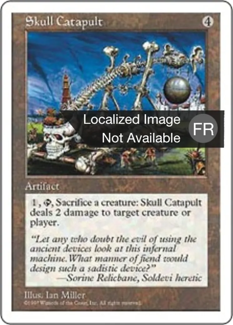 Catapulte des crânes — Fifth Edition — Magic: The Gathering