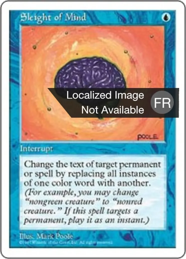 Tricherie mentale — Fifth Edition — Magic: The Gathering
