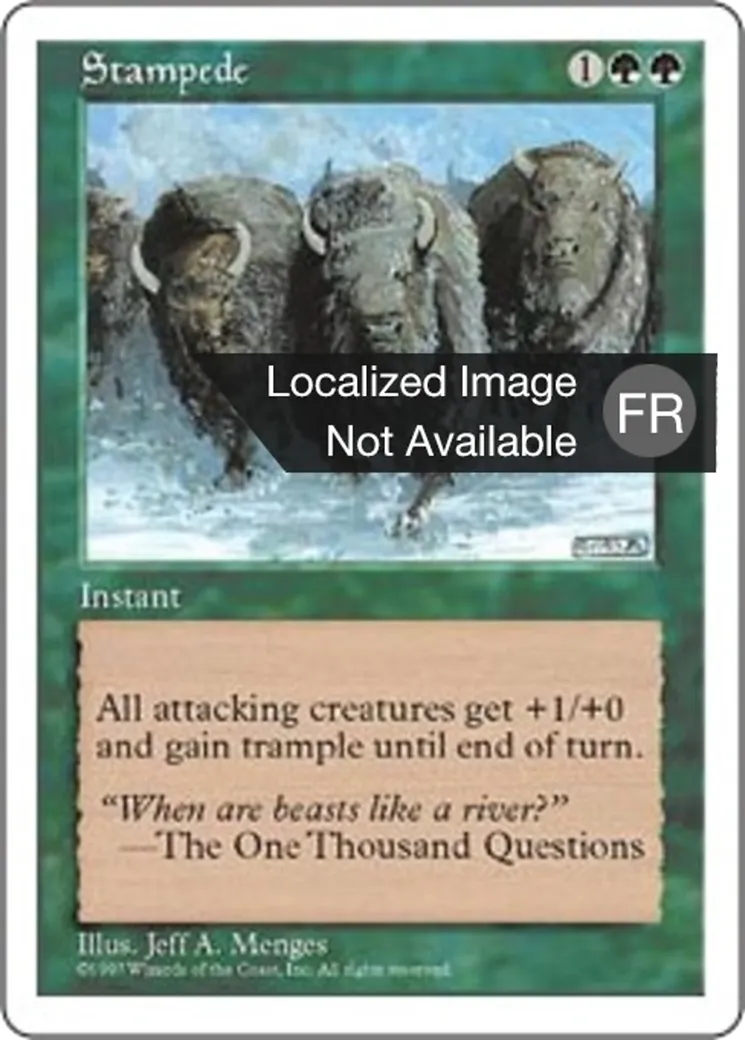 Ruée effrénée — Fifth Edition — Magic: The Gathering