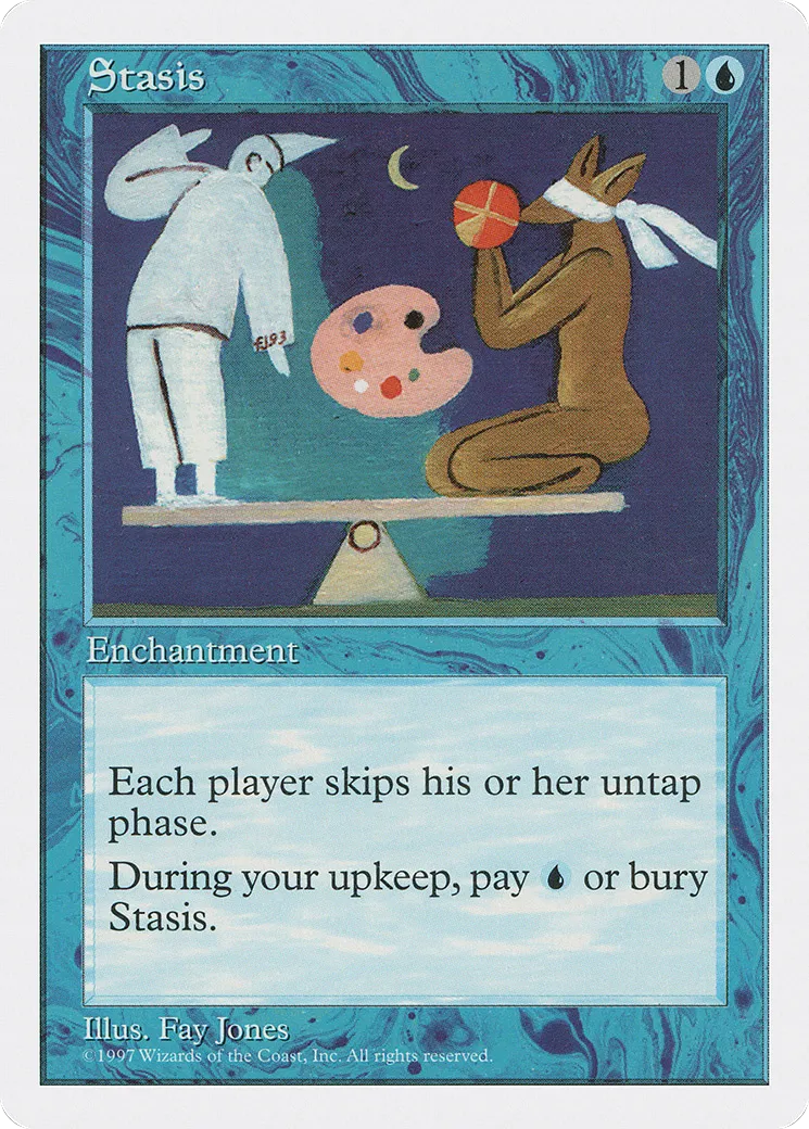 Stasis — Fifth Edition — Magic: The Gathering
