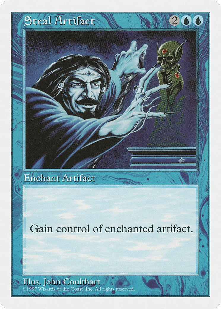 Steal Artifact — Fifth Edition — Magic: The Gathering
