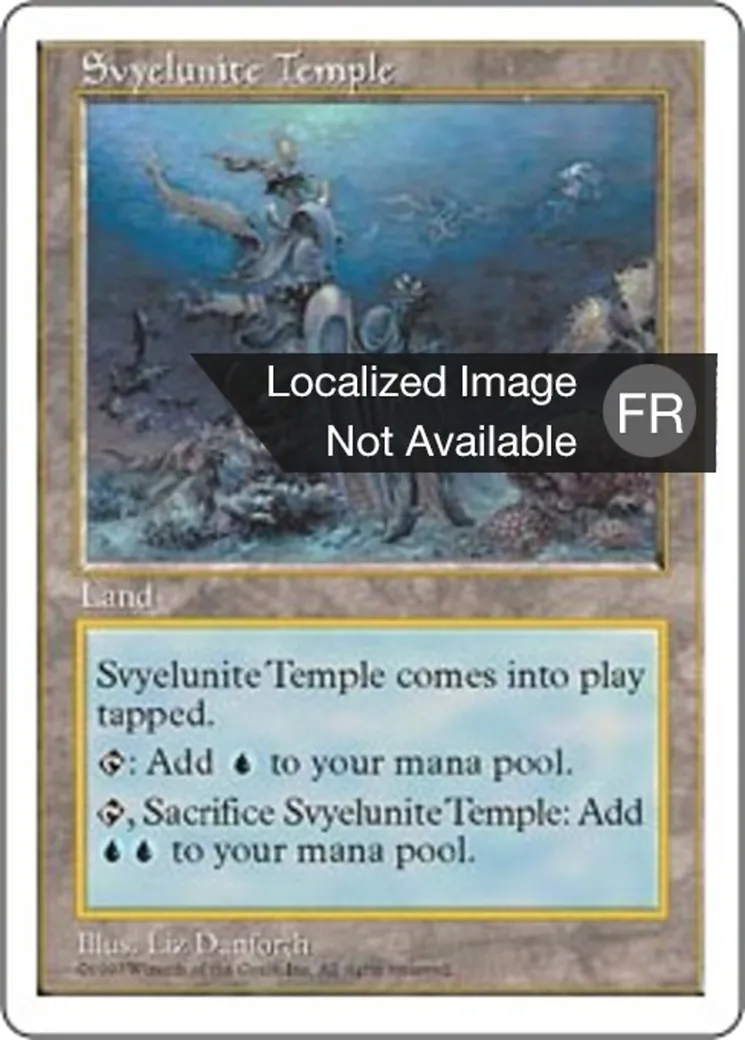 Temple Svyelunite — Fifth Edition — Magic: The Gathering