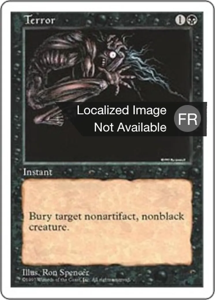 Terreur — Fifth Edition — Magic: The Gathering