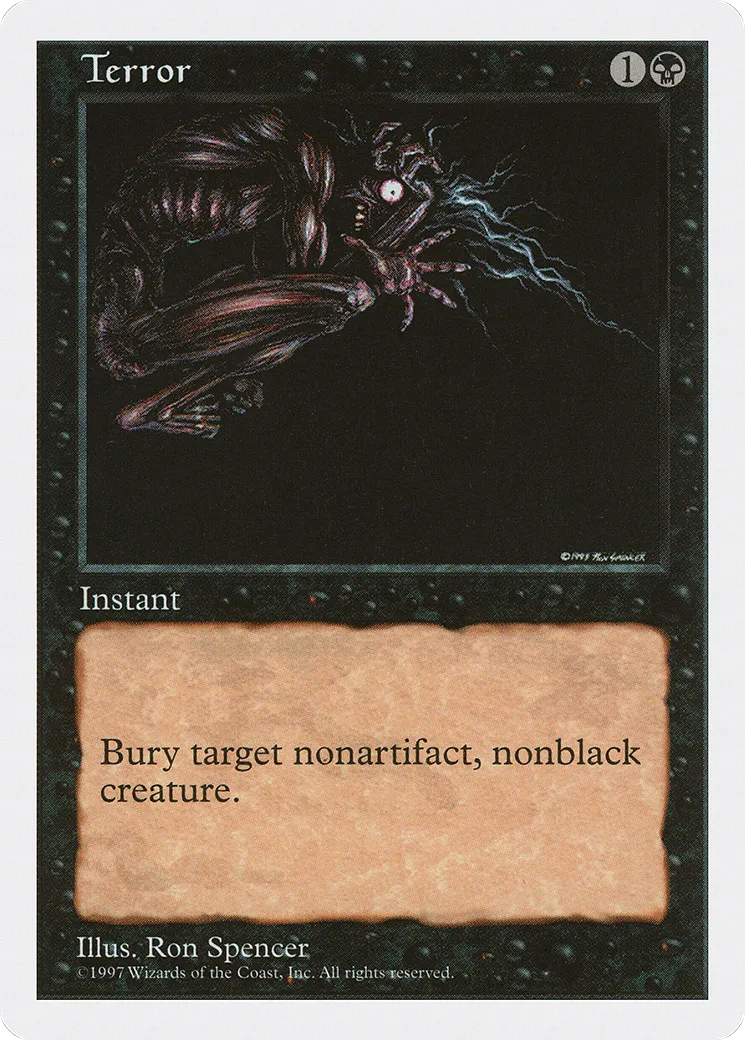 Terreur — Fifth Edition — Magic: The Gathering