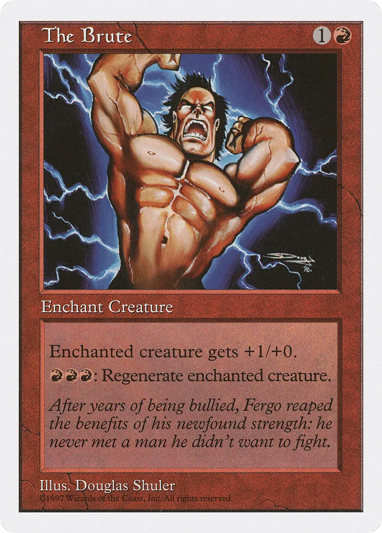 The Brute — Fifth Edition — Magic: The Gathering