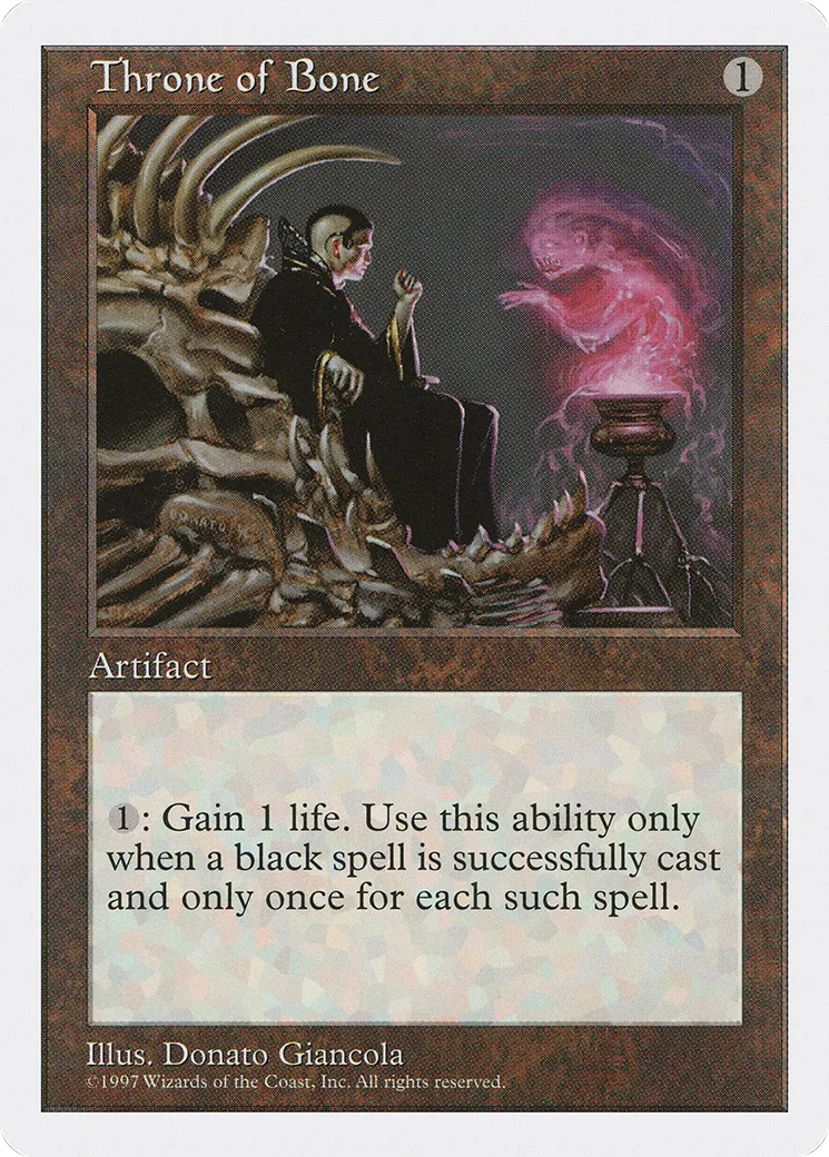 Throne of Bone — Fifth Edition — Magic: The Gathering