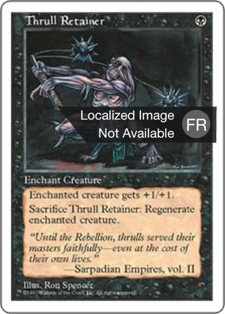 Serviteur srâne — Fifth Edition — Magic: The Gathering