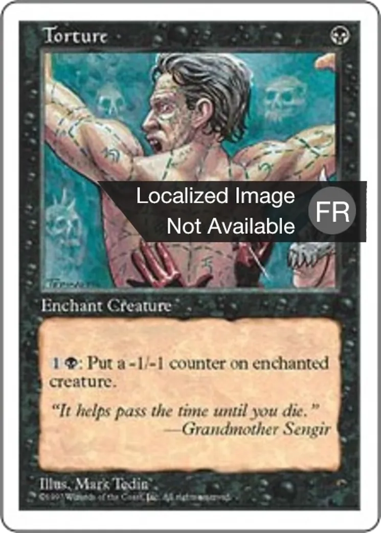 Torture — Fifth Edition — Magic: The Gathering