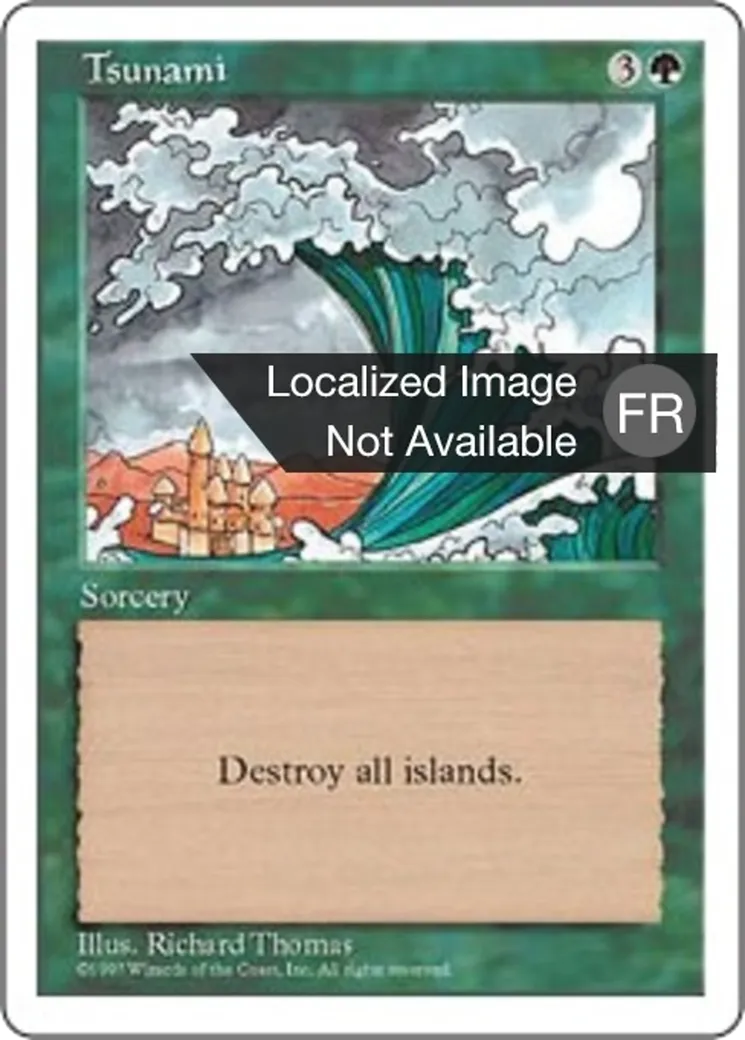 Tsunami — Fifth Edition — Magic: The Gathering