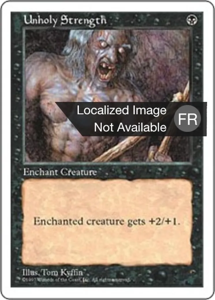 Force impie — Fifth Edition — Magic: The Gathering