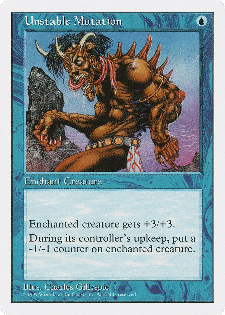 Mutation instable — Fifth Edition — Magic: The Gathering