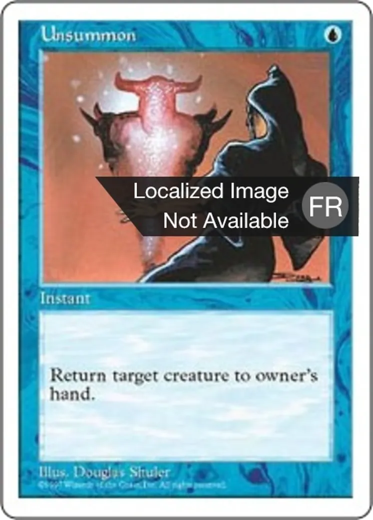 Désinvocation — Fifth Edition — Magic: The Gathering