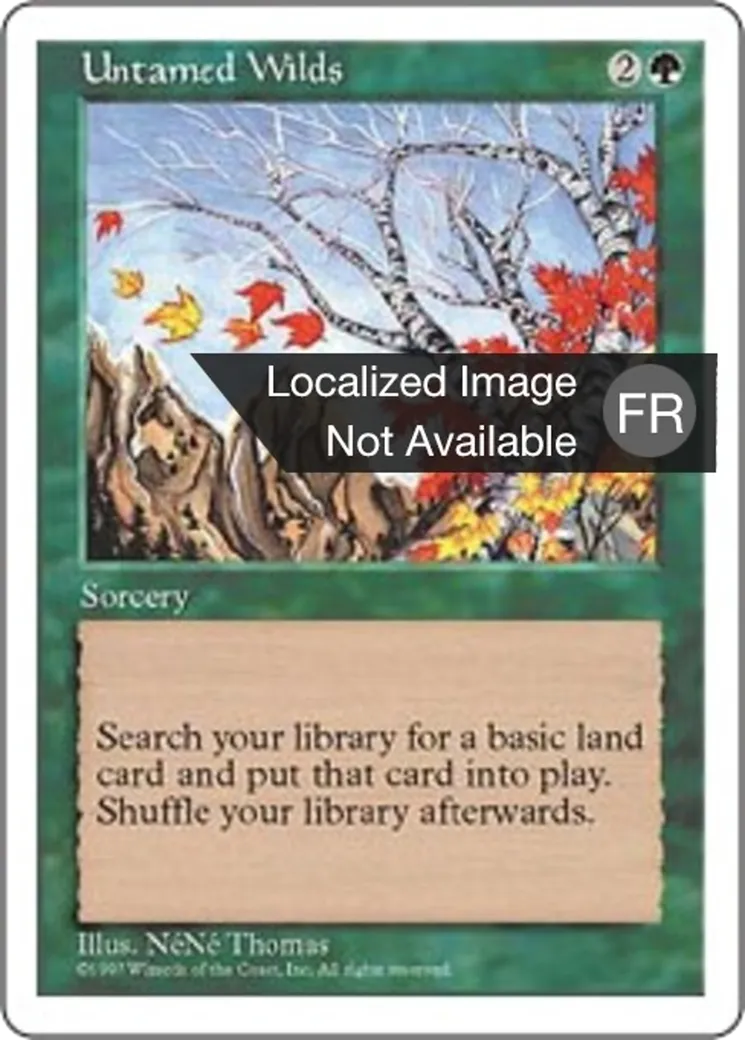 Étendues sauvages — Fifth Edition — Magic: The Gathering