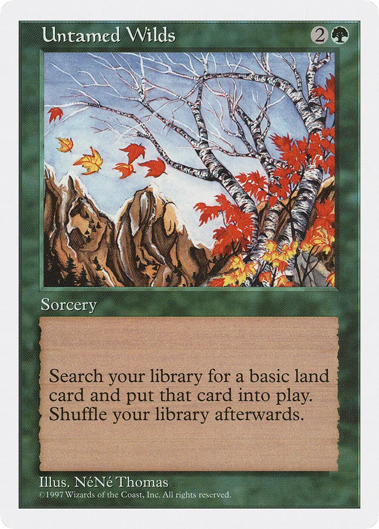 Étendues sauvages — Fifth Edition — Magic: The Gathering