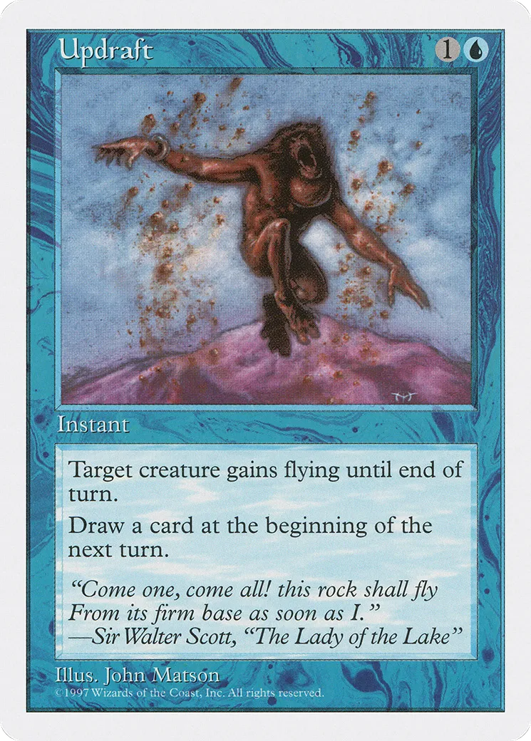 Updraft — Fifth Edition — Magic: The Gathering