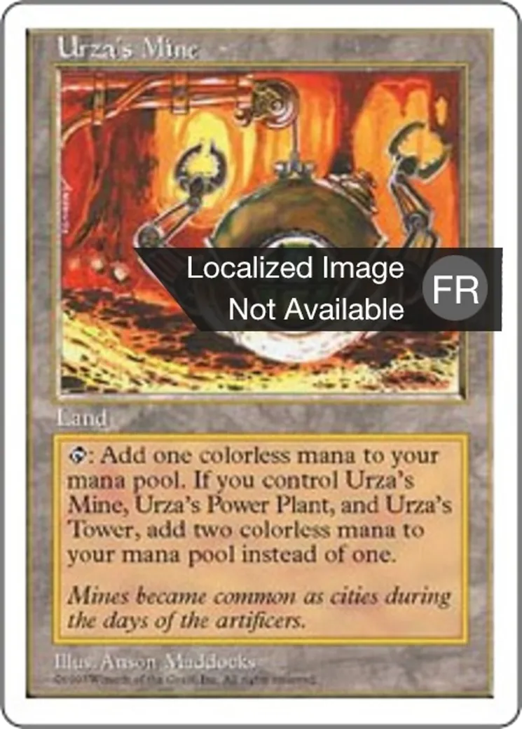 Mine d'Urza — Fifth Edition — Magic: The Gathering