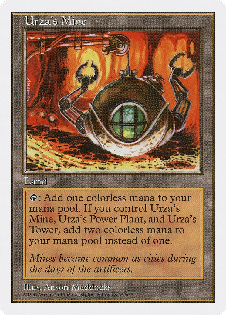 Mine d'Urza — Fifth Edition — Magic: The Gathering