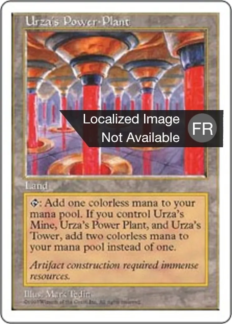 Centrale énergétique d'Urza — Fifth Edition — Magic: The Gathering
