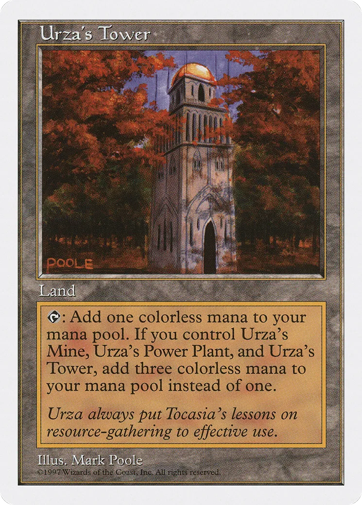 Tour d'Urza — Fifth Edition — Magic: The Gathering