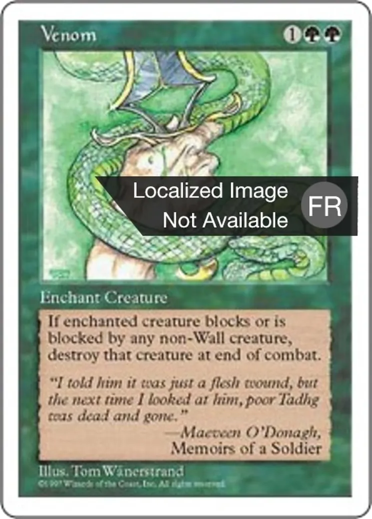 Venin — Fifth Edition — Magic: The Gathering