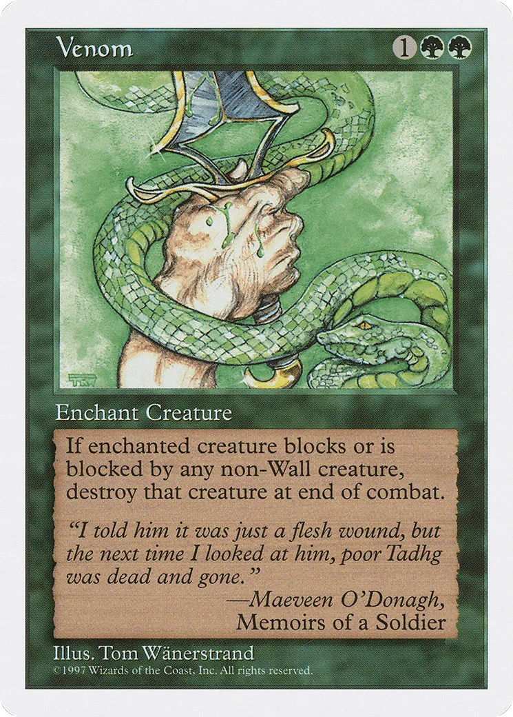 Venin — Fifth Edition — Magic: The Gathering