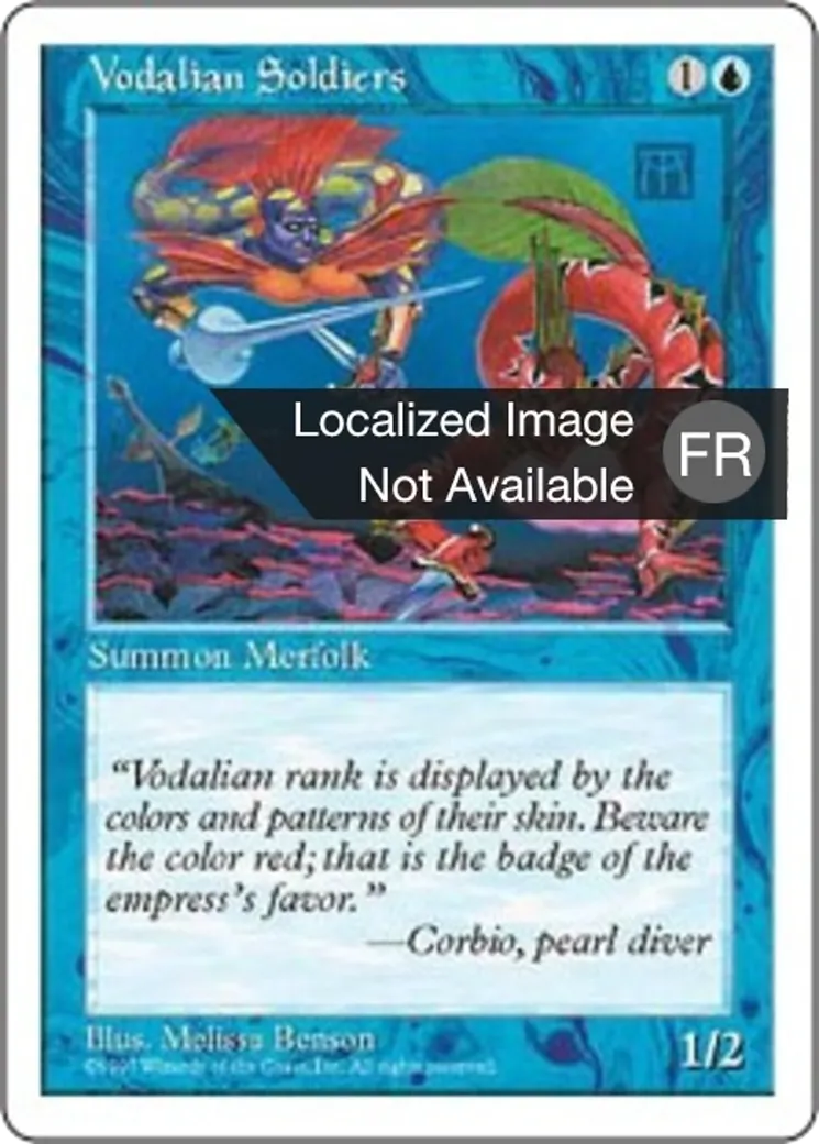Soldats vodalians — Fifth Edition — Magic: The Gathering