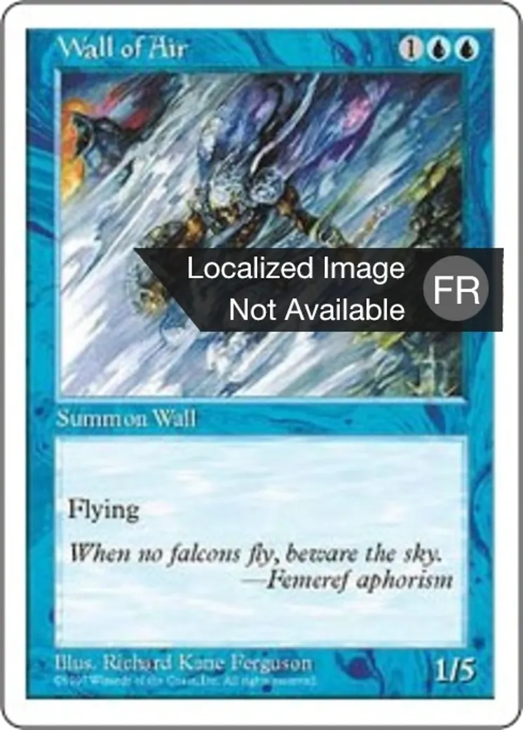 Mur d'air — Fifth Edition — Magic: The Gathering