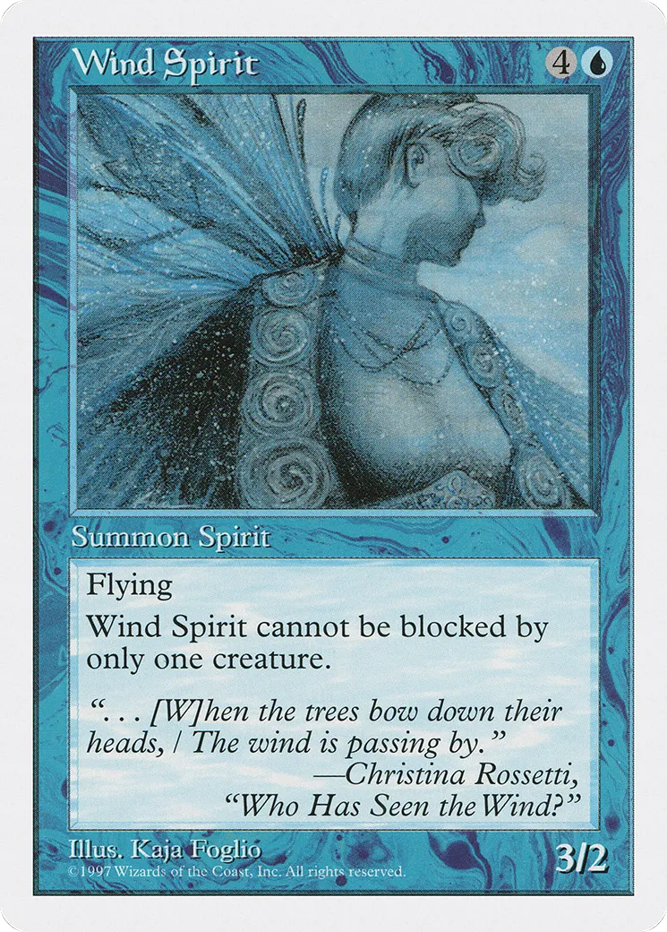 Wind Spirit — Fifth Edition — Magic: The Gathering