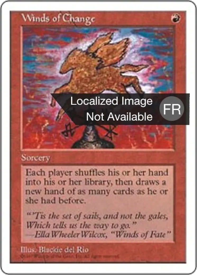 Vents du changement — Fifth Edition — Magic: The Gathering