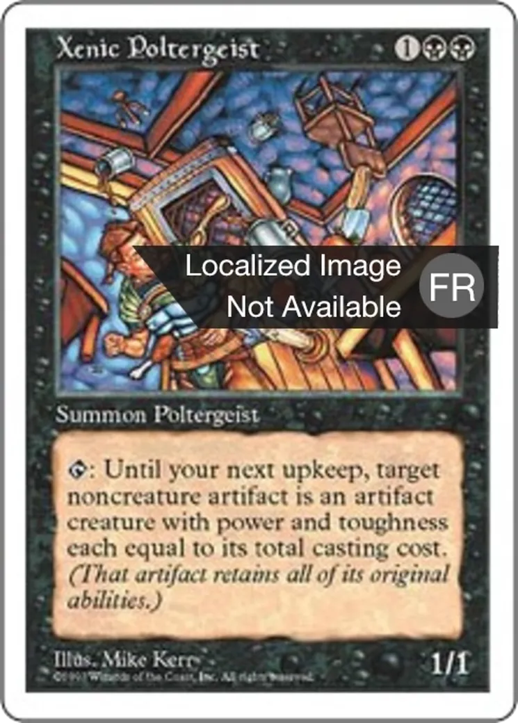 Poltergeist xénique — Fifth Edition — Magic: The Gathering