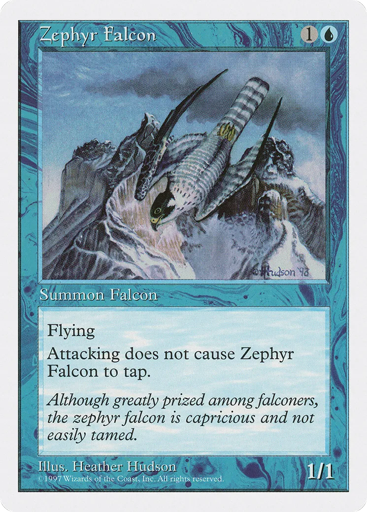 Faucon du zéphyr — Fifth Edition — Magic: The Gathering