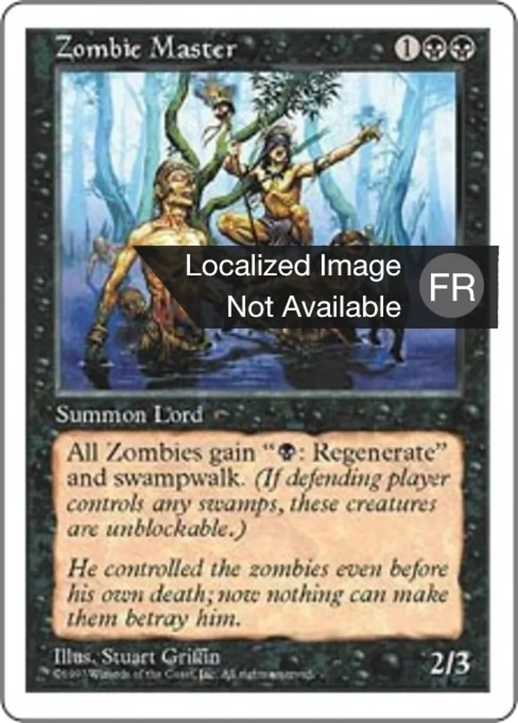 Maître des zombies — Fifth Edition — Magic: The Gathering