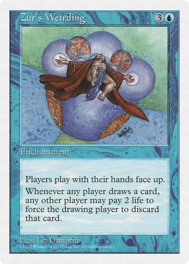 Zur's Weirding from Fifth Edition - Magic: The Gathering