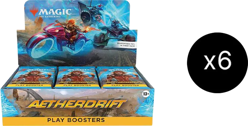 Aetherdrift Play Booster Box Case — Aetherdrift — Magic: The Gathering